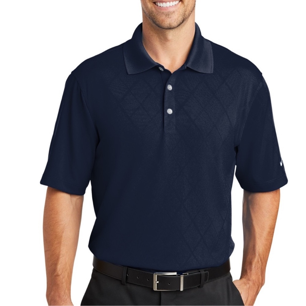 NWOT Nike Dri-FIT Cross-Over Texture Polo